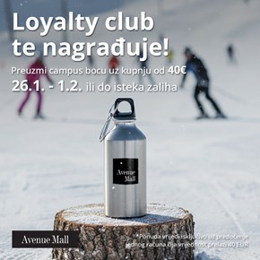 Loyalty club nagrađuje članove campus bocom